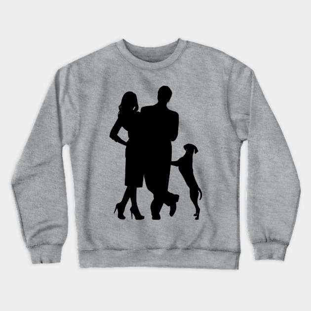 dogs Crewneck Sweatshirt by samodz